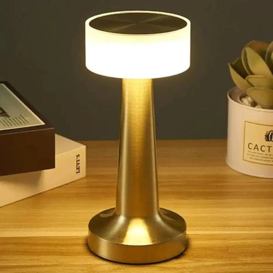 Retro Luxe cordless Table Lamp - goldenlumen