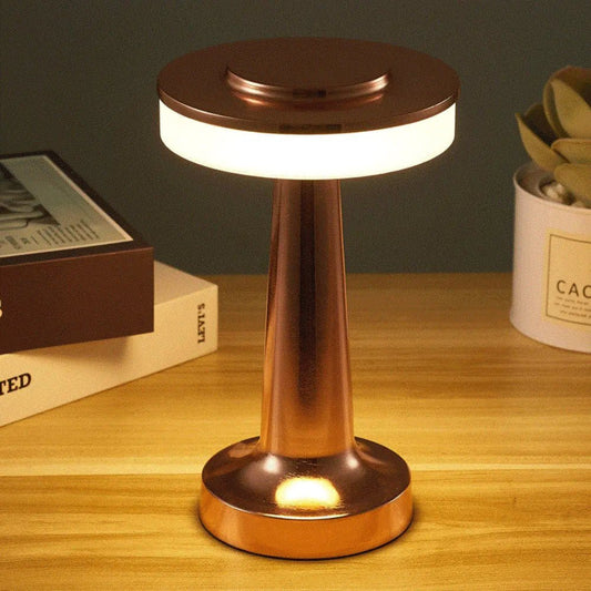 Retro Luxe cordless Table Lamp - goldenlumen