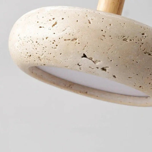 Serenite Pendant Light – Wabi-Sabi Inspired Natural Stone Lighting for Modern Interiors