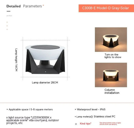 Solaris Pathway Light – Modern Outdoor Illumination