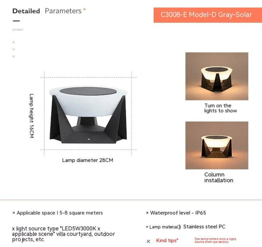 Solaris Pathway Light – Modern Outdoor Illumination