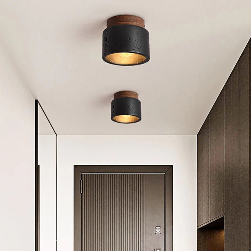 Sorai Travertine Collection– Minimal Japandi Lighting