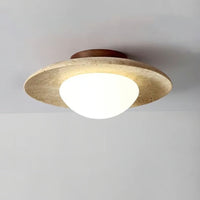 Sorai Travertine Collection– Minimal Japandi Lighting