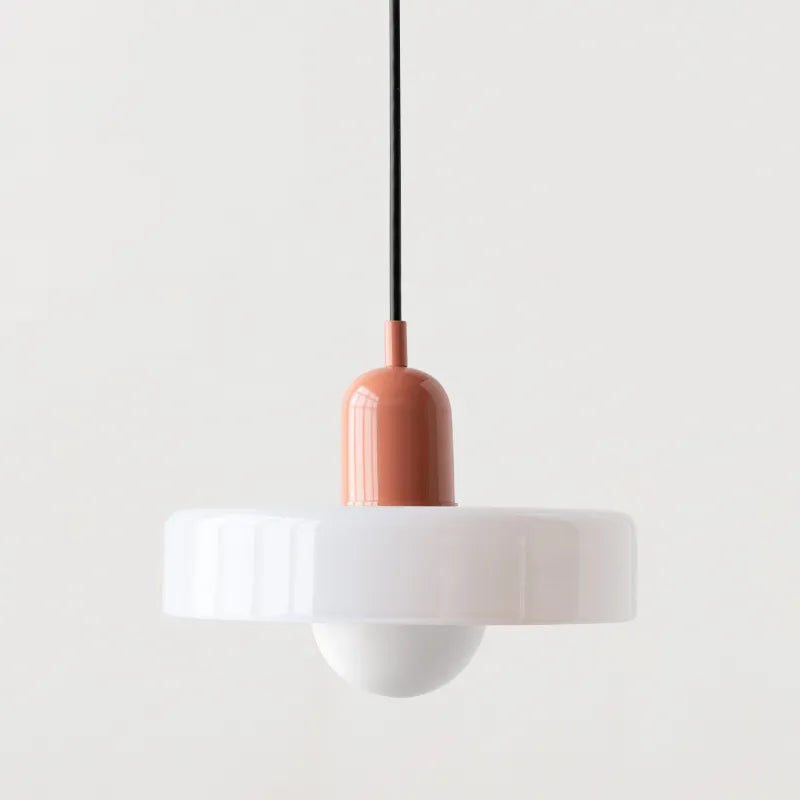 Avero Disc Pendant Lamp – Contemporary Glass Balance