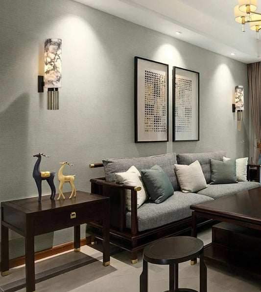 Vero Essence Wall Lamp – Organic Design with Natural Marble