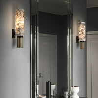 Vero Essence Wall Lamp – Organic Design with Natural Marble