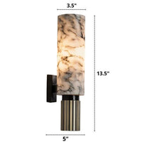 Vero Essence Wall Lamp – Organic Design with Natural Marble