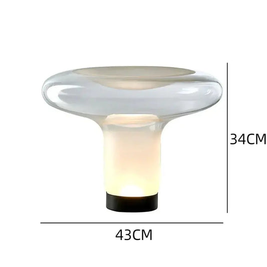 Vetra Table Lamp – Elegant Glass Form
