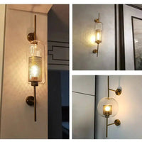 Vinta Crystal Wall Sconce - goldenlumen
