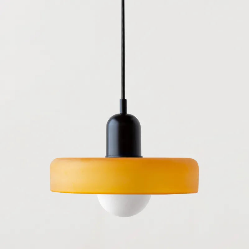 Avero Disc Pendant Lamp – Contemporary Glass Balance