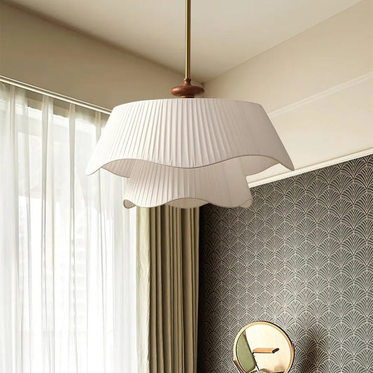 Whisper Pendant Lamp – Flowing Sculptural Fabric