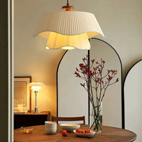 Whisper Pendant Lamp – Flowing Sculptural Fabric