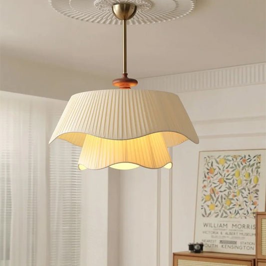 Whisper Pendant Lamp – Flowing Sculptural Fabric