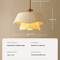 Whisper Pendant Lamp – Flowing Sculptural Fabric
