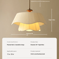 Whisper Pendant Lamp – Flowing Sculptural Fabric